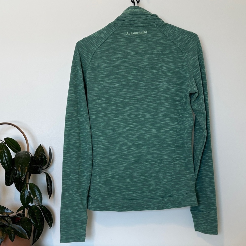 Avalanche Green Women's Sweater - Picture 6 of 9